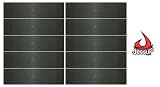 JESSUP SKATEBOARD GRIPTAPE 10 Sheets of BLACK 9