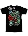 Suicide Squad Men's Band Of Skulls T-Shirt