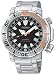 Seiko Men's Automatic Dive Silver-Tone Watch #SNM035