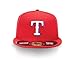 MLB Texas Rangers Alternate AC On Field 59Fifty Fitted Cap, Scarlet, 7