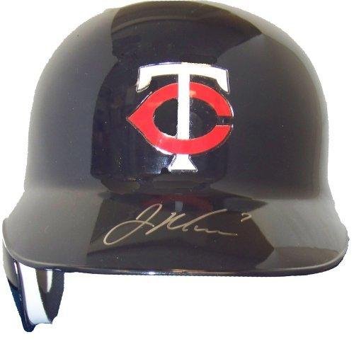 Joe Mauer Autographed F/S Minnesota Twins Batting Helmet w/ 