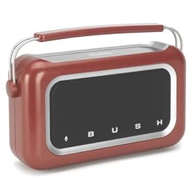 Bush Red DAB RADIO TR04DABRED