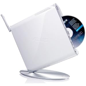 Asus Eee Box PC EB1501 Desktop-PC (Intel Atom N330 1.6GHz, 2GB RAM, 250GB HDD, nVidia Ion, DVD, Win 7 HP) weiß