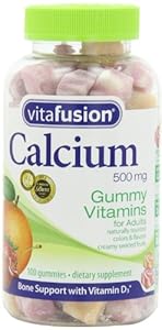 Vitafusion Calcium, Gummy Vitamins For Adults, 500 mg, 100-Count