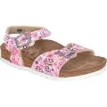 Birkis Bride arri�re '' Tuvalu'' dehors Birko-Flor dans �parpillement rose avec une semelle �troite