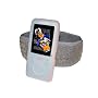 CLEAR Silicone Skin Case Cover & Sports Gym Jogging Armband for Sony Walkman Video NWZ-S639 NWZ-S638 NWZS638 NWZS639 (NWZ-S639F, NWZ-S639FB, NWZ-S639FR, NWZ-S639FS, NWZ-S638F, NWZ-S638FB, NWZ-S638FR, NWZ-S638FS ) S Series Video 8GB & 16GB + Screen Protector