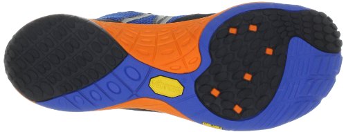 MERRELL Flux Glove Sport Men's Running Shoes, Blue/Orange, UK7.5