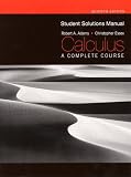 Student Solutions Manual for Calculus: a Complete Course