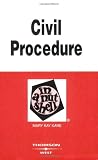 Civil Procedure in a Nutshell (In a Nutshell (West Publishing))