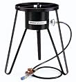 Brinkmann 815-3680-0 All-Purpose Gas Cooker and Fryer, Black