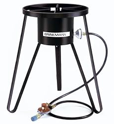 Brinkmann 815-3680-0 All-Purpose Gas Cooker and Fryer, Black