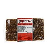 Certified Organic Raw Real Live Flax Bar- Natural Snack - Go Raw! Organic Crackers, Snacks, and Bars -1.25oz