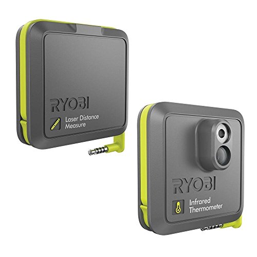 Phone Works Laser Distance Measurer and IR Thermometer