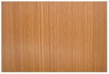 Anji Mountain Bamboo Rug Co. 48-Inch-by-72-Inch Bamboo Roll-Up Chair Mat, -Inch Thick, Natural