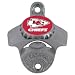 Kansas City Chiefs Wall Mounted Beer Bottle Opener