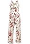 Bedhead Red Cherry Blossom Egyptian Cotton Corset Pajama - Final Sale!