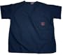 Auburn Tigers - Navy - Scrub Top