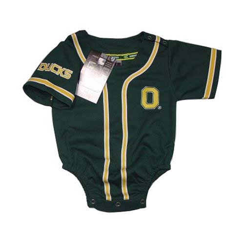 Buy Oregon Ducks - University of- NCAA Baseball Infant baby Onesie Jersey 12-18 months by Colosseum