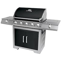 Brinkmann Corporation 810-8502-0 5-Burner Propane Gas Grill with Side/Sear Burners