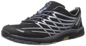 Merrell Women's Bare Access Arc 3 Trail Running Shoe,Black/Silver,10 M US