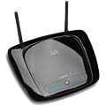 Linksys WRT160NL-EW Wireless Router (300 Mbit, Linux Firmware) inkl. USB-Storage Link (mehrsprachige Verpackung)