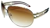 XOXO - XOXO Women's Metal Shield Sunglasses