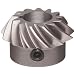 Boston Gear SH142P Bevel Gear, 2:1 Ratio, 0.438" Bore, 14 Degree Pitch, 13 Teeth