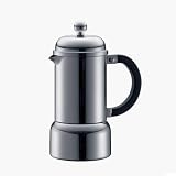 Bodum Chambord 12-Ounce Stainless-Steel Stovetop Espresso Maker by Bodum