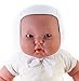Kid U Not Baby Soft Cotton Knit Bonnet Hat (Pilot Cap) (1 (0-3 Months), White)
