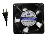 Best Electronics 120x120x38mm Low Speed AC Fan, Model "BT12038B1L".