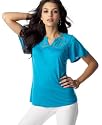 Cha Cha Vente Lace-Trim Flutter-Sleeve Jersey Top