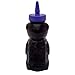 Wild Huckleberry Honey 12 oz Squeeze Bear Bottle - Gourmet Clover Honey Mixed With Huckleberry Juice by NomNom Delights