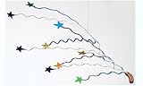 Shooting Star Air Sculpture Hanging Mobile by Q3 Art - MBL-SSTAR