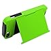Wydan CoverON® Hybrid Dual Layer Case with Credit Card Holder for iPhone 5 5s - Neon Green Hard Black Soft Silicone for Apple