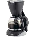 Cookworks Signature Filter 1.25 Litre Coffee Machine - Black 12 Cup Capicity