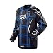 image and picture of Fox Racing Youth HC Bike Jersey - Blue/Black - 02138-023