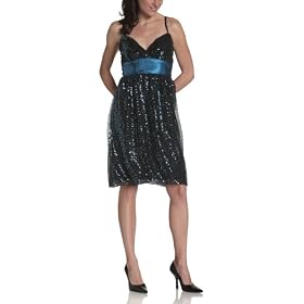 Necessary Objects Juniors'  Sequin Plus Size Bubble Dress