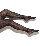 IMAGE OF G by GUESS Sparkle Knit Diamond Tight, BLACK (S/M)