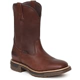 Rocky FQ0006649 Men's Original Ride Brown Steel Toe 10-inch Boot