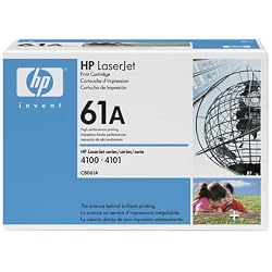 Original HP LaserJet 61A Black Print Cartridge in Retail Packaging