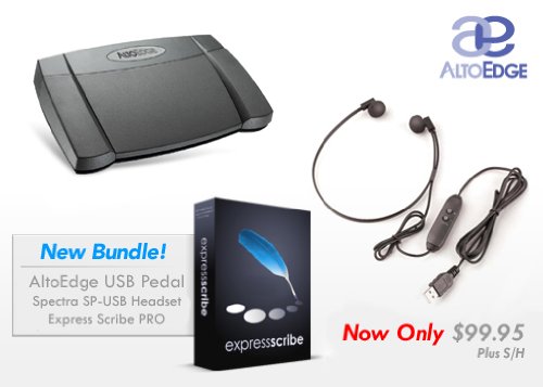 AltoEdge Transcription Foot Pedal Bundle