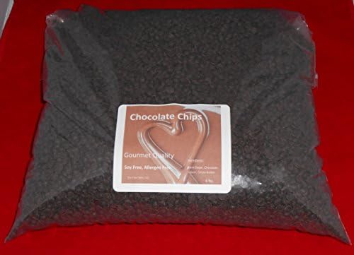 Soy Free Chocolate Chips, 8 Lbs.! Gourmet Quality.