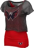 Washington Capitals Women's Double Hit Top - Touch by Alyssa Milano