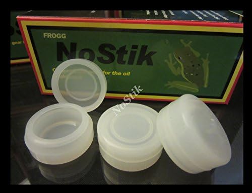 Nostik Silicone Containers - 50 Opaque in 5 Boxes - Free Magnet in Each Box!
