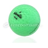 36 AAAAA Maxfli Noodle Ice Green Crystal 1st Quality Used Golf Balls (3 Dozen) MINT
