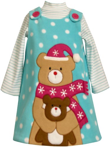 Bonnie Jean Girls 2-6x Fleece Jumper Set