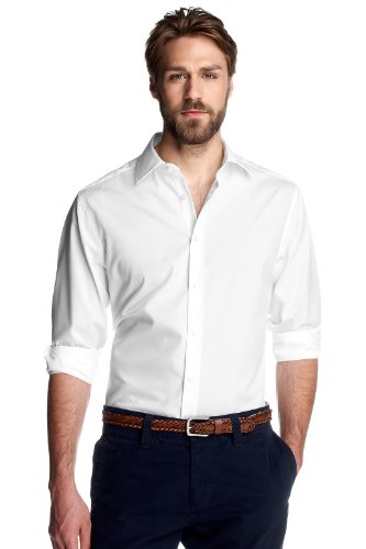 ESPRIT Collection Herren Hemd/ Business N34997, Gr. 41 CM (L), Wei&szlig; (white 100) Preisvergleich