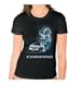 Camaro - 2010 Camaro smoke - Black Ladies Organic Cotton Tee
