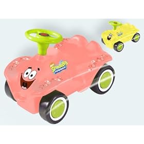 Big 56964 New mini Bobby Car Sponge Bob, colore: Giallo/Rosa