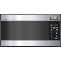 Sharp 800-Watt Countertop Microwave with Turntable- Stainless Steel(R216LS)